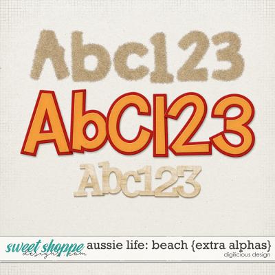 Aussie Life: Beach {Extra Alphas} by Digilicious Design