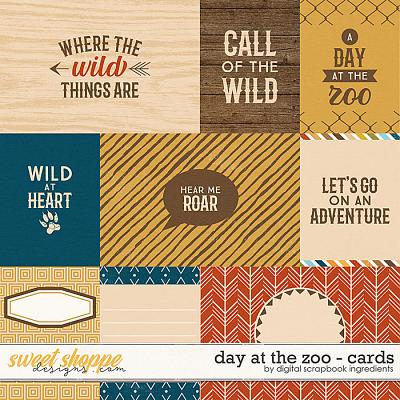 Day At The Zoo | Cards by Digital Scrapbook Ingredients