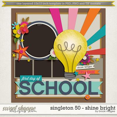 Brook's Templates - Singleton 50 - Shine Bright by Brook Magee
