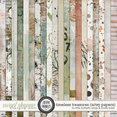Creative Chronicles: Timeless Treasure Papers by Little Butterfly Wings & Studio Basic