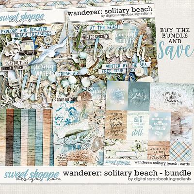 Wanderer: Solitary Beach Bundle by Digital Scrapbook Ingredients