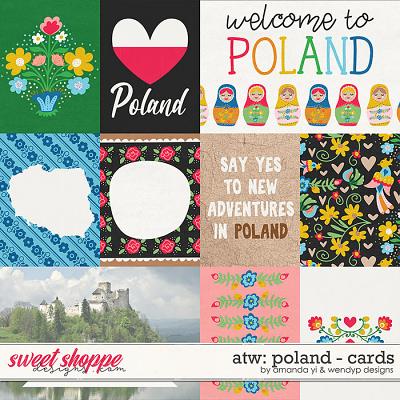 Around the world: Poland - cards by Amanda Yi & WendyP Designs