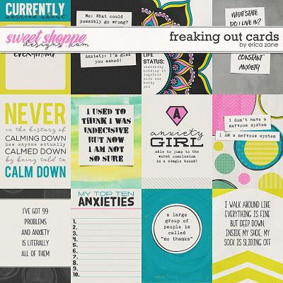 Freaking Out: Cards by Erica Zane