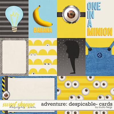 Adventure: Despicable- CARDS by Studio Flergs