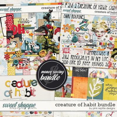 Creature Of Habit Bundle by Pink Reptile Designs