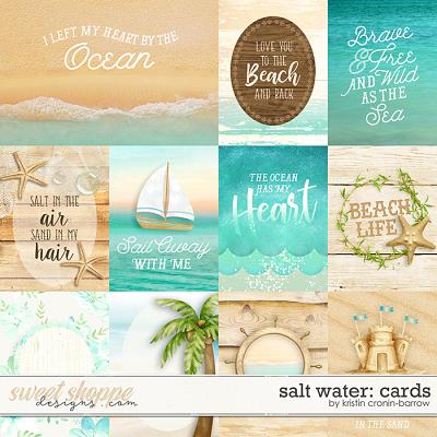 Salt Water: Cards by Kristin Cronin-Barrow