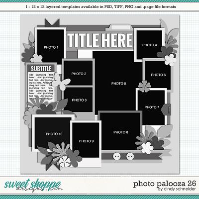 Cindy's Layered Templates - Photo Palooza 26 by Cindy Schneider