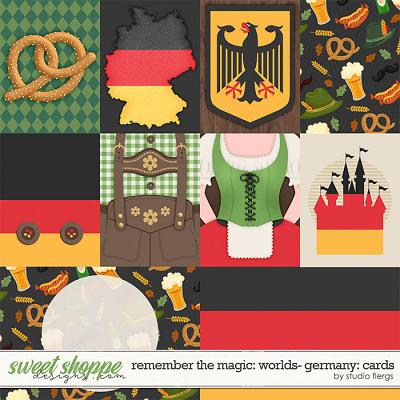 Remember the Magic: WORLDS- GERMANY: CARDS by Studio Flergs
