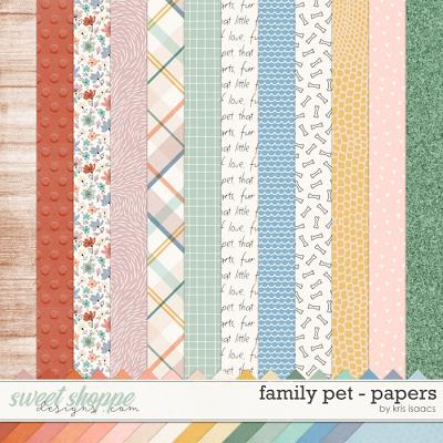Family Pet | Papers - by Kris Isaacs Designs