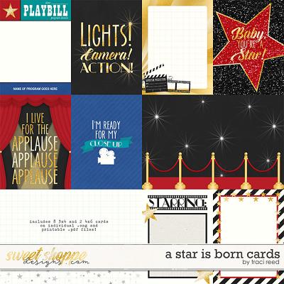 A Star Is Born Cards by Traci Reed
