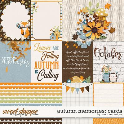 Autumn Memories: Cards by River Rose Designs