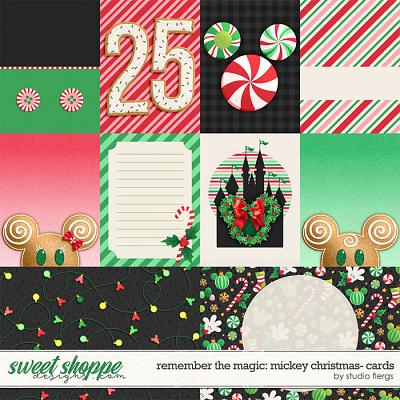Remember the Magic: MICKEY CHRISTMAS- CARDS by Studio Flergs
