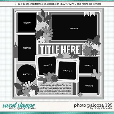 Cindy's Layered Templates - Photo Palooza 199 by Cindy Schneider