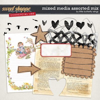 Mixed media assorted mix by Little Butterfly Wings