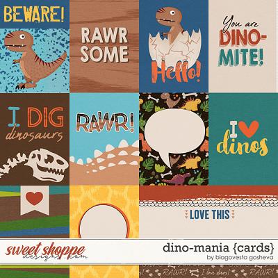 Dino-mania {cards} by Blagovesta Gosheva