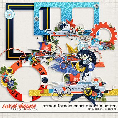 Armed Forces: Coast Guard Clusters by Meagan's Creations