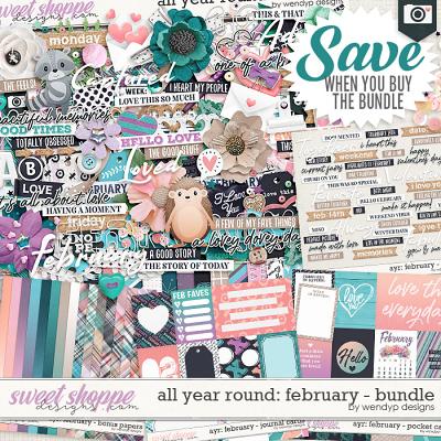 All year round: February - Bundle by WendyP Designs