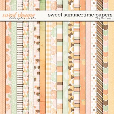 Sweet Summertime 12x12 Papers by Traci Reed