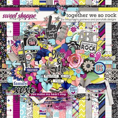 Together we so rock by Blagovesta Gosheva & Ponytails Designs