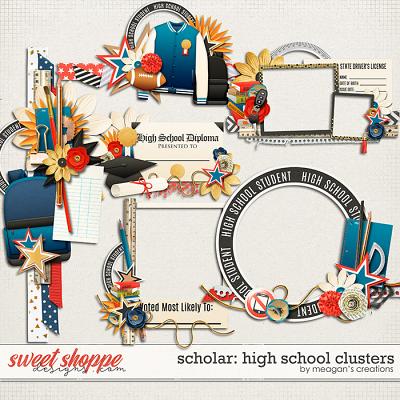 Scholar: High School Clusters by Meagan's Creations