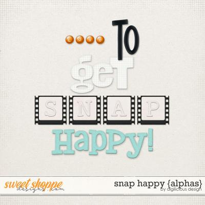 Snap Happy {Alpha} by Digilicious Design