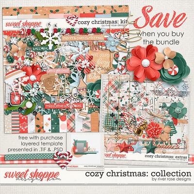 Cozy Christmas: Collection + FWP by River Rose Designs