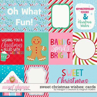 Sweet Christmas Wishes-Project Cards by Meagan's Creations and Meghan Mullens