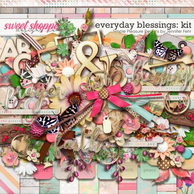 everyday blessings kit: Simple Pleasure Designs by Jennifer Fehr