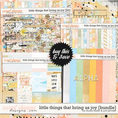 Little Things That Bring Us Joy Bundle by Studio Basic and Just Jaimee