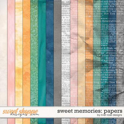 Sweet Memories: Papers by River Rose Designs