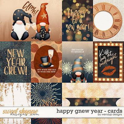 Happy gnew year - cards by WendyP Designs