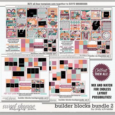 Cindy's Layered Templates - Builder Blocks Bundle 2 by Cindy Schneider