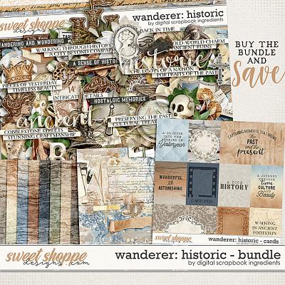 Wanderer: Historic Bundle by Digital Scrapbook Ingredients