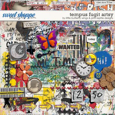 Tempus Fugit (artsy) by Little Butterfly Wings & Pink Reptile Designs