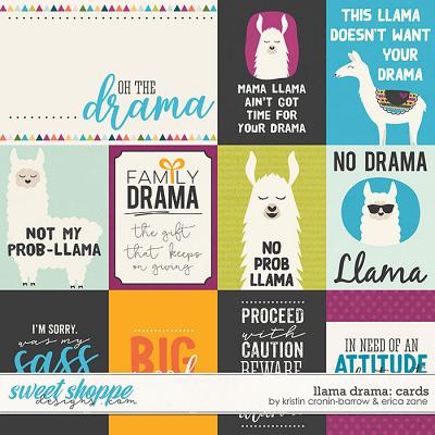 Llama Drama Cards by Kristin Cronin-Barrow & Erica Zane
