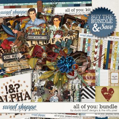 All Of You Bundle by Studio Basic and The Nifty Pixel