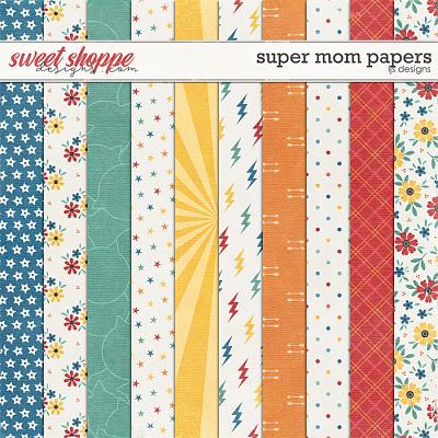 Super Mom Papers by LJS Designs