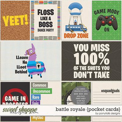 Battle Royale Pocket Cards by Ponytails