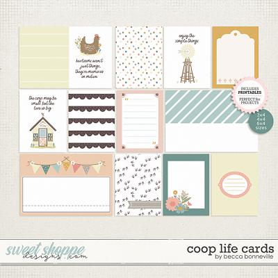 Coop Life Cards by Becca Bonneville
