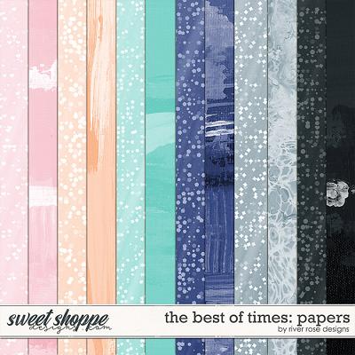 The Best of Time: Papers by River Rose Designs