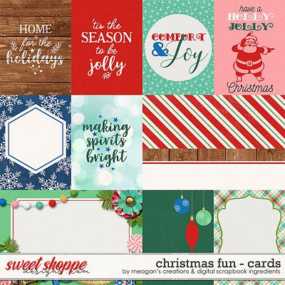 Christmas Fun Cards by Meagan's Creations and Digital Scrapbook Ingredients