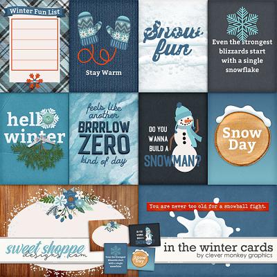 In the Winter Cards by Clever Monkey Graphics 