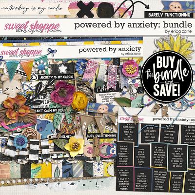 Powered by Anxiety: Bundle by Erica Zane