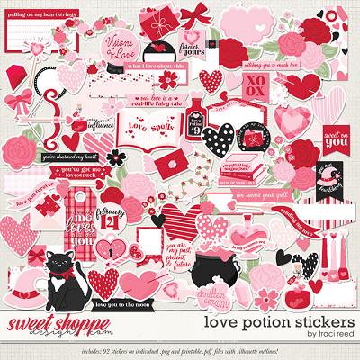 Love Potion Stickers by Traci Reed