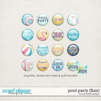 Pool Party Flair by Ponytails
