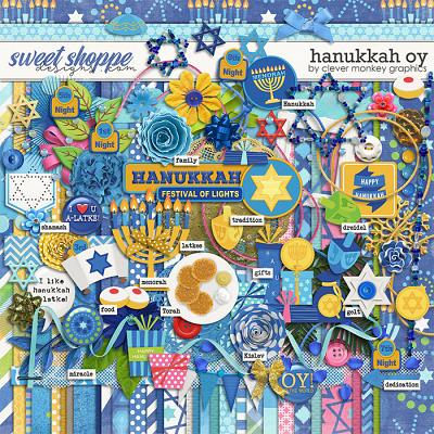 Hanukkah Oy by Clever Monkey Graphics 