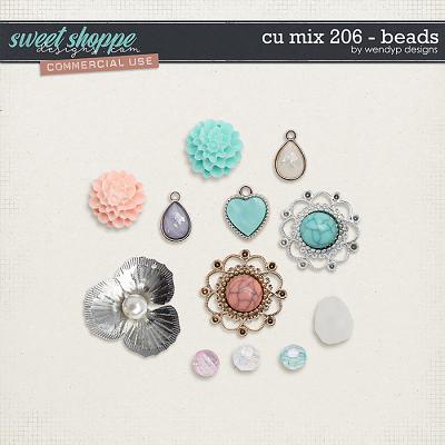 CU Mix 206 - beads by WendyP Designs