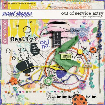 Out Of Service Artsy by Pink Reptile Designs