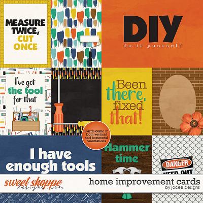 Home Improvement Cards by JoCee Designs