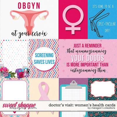 Doctor's Visit: Women's Health Cards by Meagan's Creations